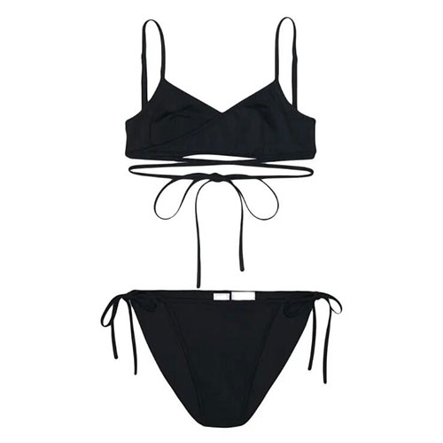 Two-piece bandage swimsuit